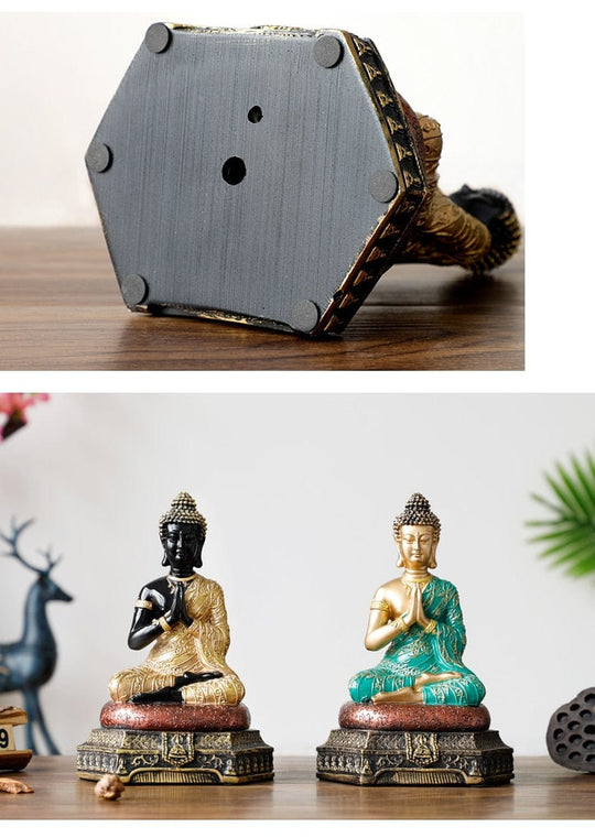 Meditating Buddha Statue Decorative Art 7