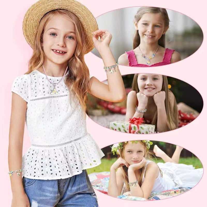 Meisjes DIY Sieraden Set met Bedels 1