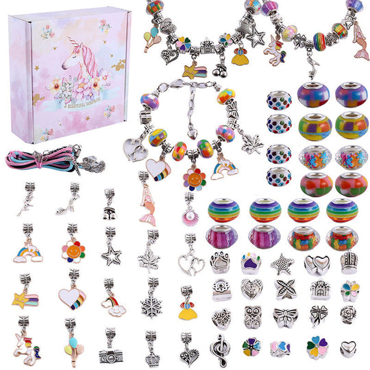 Meisjes DIY Sieraden Set met Bedels 15