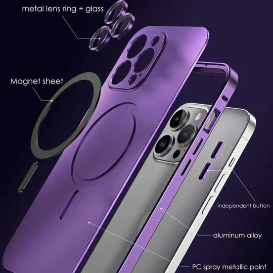 Metalen Hoes voor iPhone Stijlvol en Modern 6
