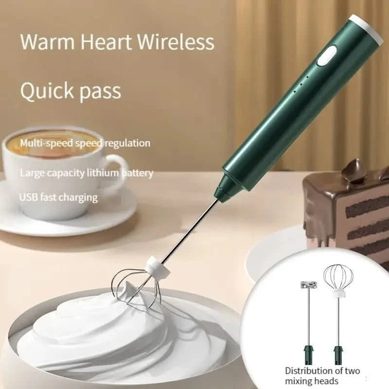 Mini Handmixer voor Keuken en Koffie 5