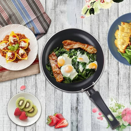 Mini Koekenpannenset voor Gezond Koken 2
