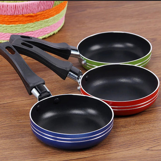 Mini Koekenpannenset voor Gezond Koken 5
