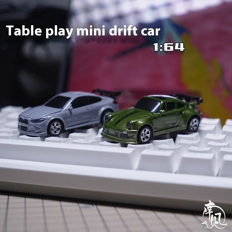 Mini RC Auto 1:64 met Driftfunctie en 2,4 GHz Afstandsbediening 3