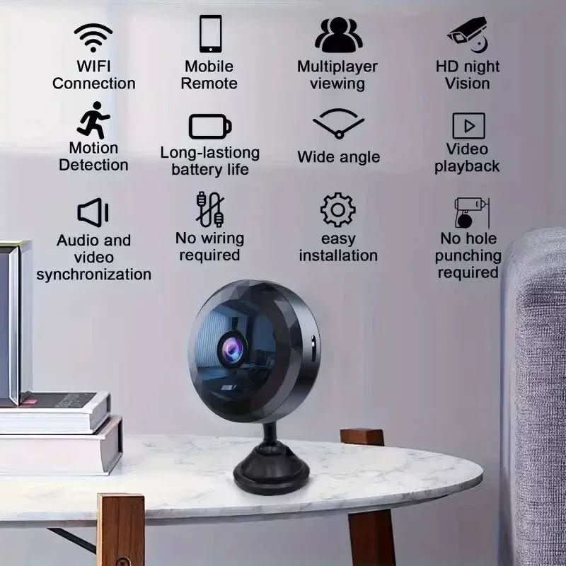 Mini WiFi-camera voor Discrete Bewaking 4