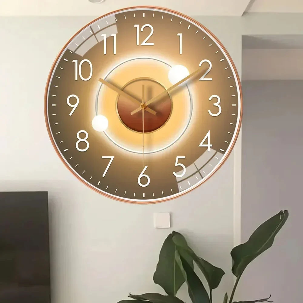 Moderne Digitale Wandklok met Stille Werking 6