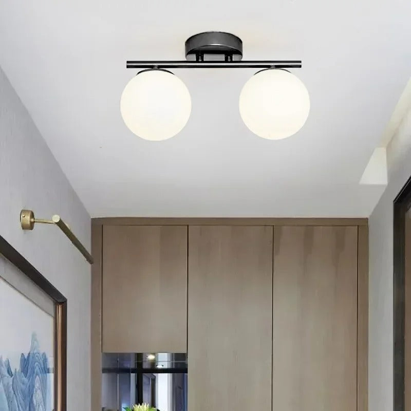 Moderne Hanglamp Glasbal voor Woonkamer en Slaapkamer 5