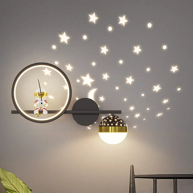Moderne Kinderwandlamp Speels Ontwerp 5