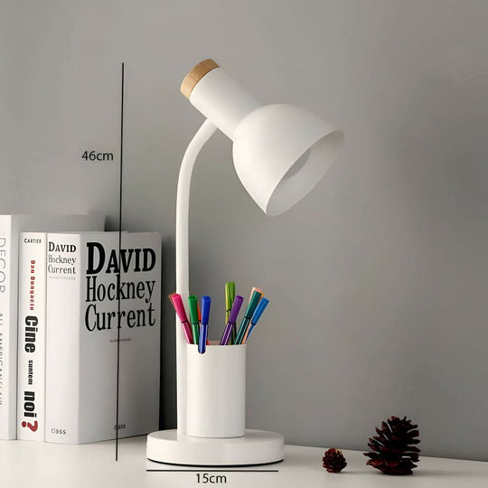 Moderne LED-bureaulamp met penhouder 5
