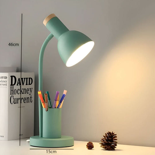 Moderne LED-bureaulamp met penhouder 7