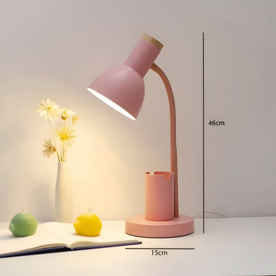 Moderne LED-bureaulamp met penhouder 8