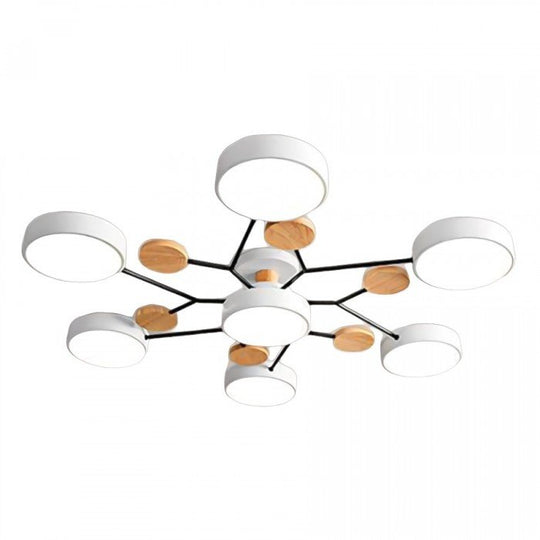 Moderne LED-plafondlamp Scandinavisch Design 17