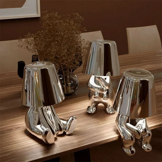 Moderne LED Tafellamp met Dimbare Functie 4