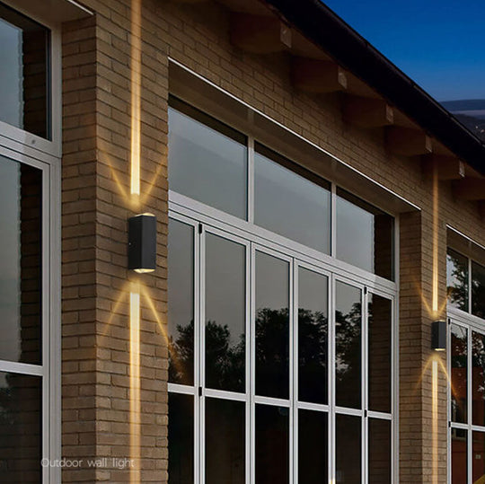Moderne LED Wandlamp voor Buiten 8