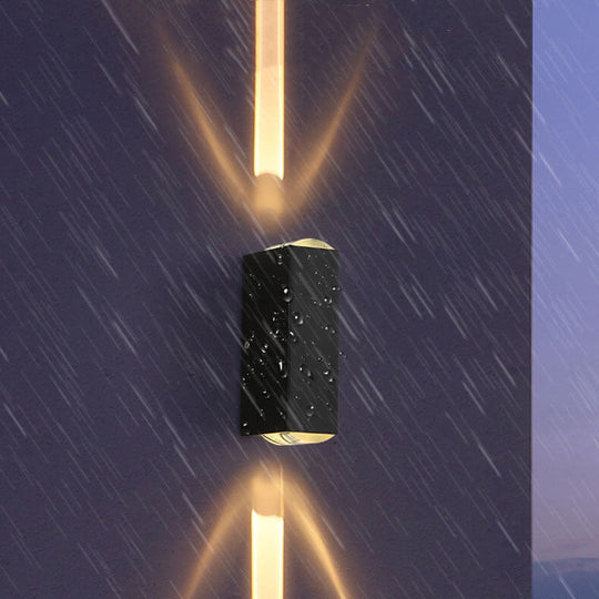 Moderne LED Wandlamp voor Buiten met Waterdichte Constructie 6