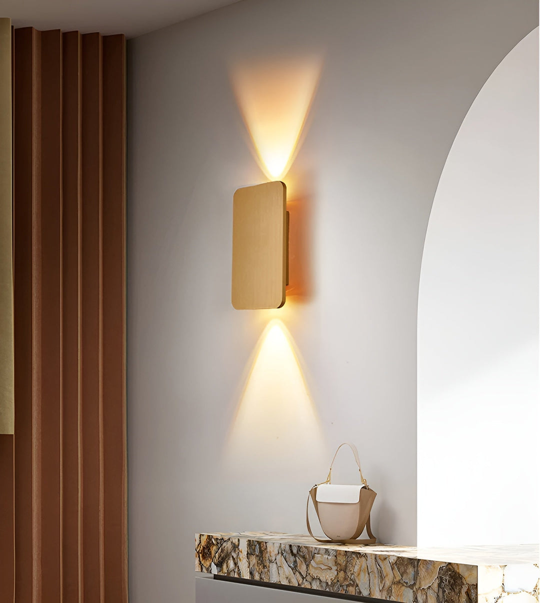 Moderne Mini Rechthoekige LED Wandlamp voor Binnen 4