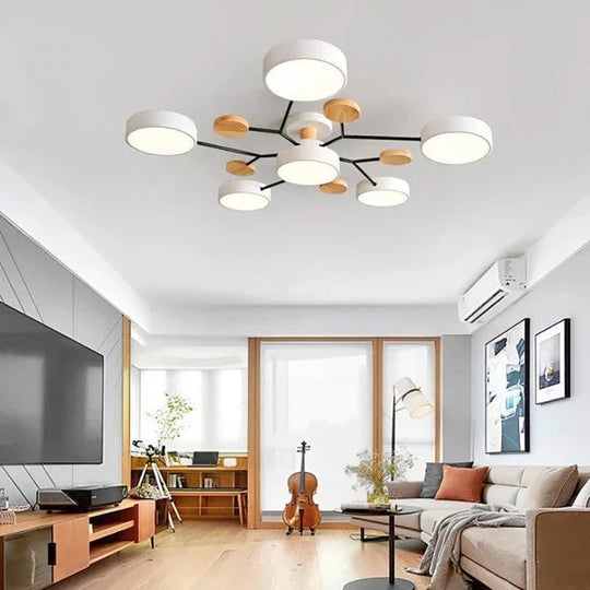 Moderne Plafondlamp Scandinavisch Ontwerp 10