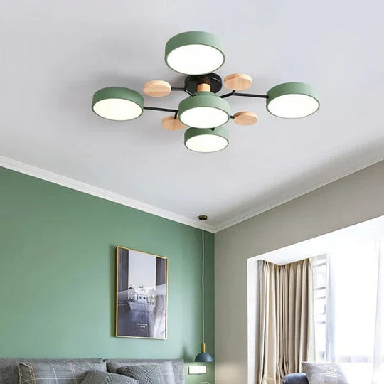 Moderne Plafondlamp Scandinavisch Ontwerp 3