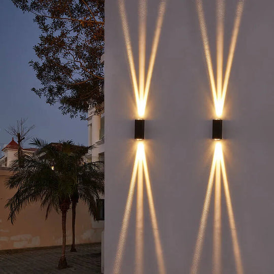 Moderne Rechthoekige LED Buiten Wandlamp 7
