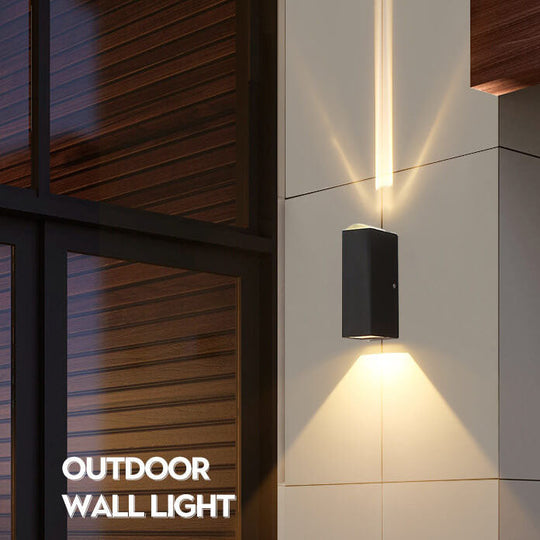 Moderne Rechthoekige LED Buiten Wandlamp 8
