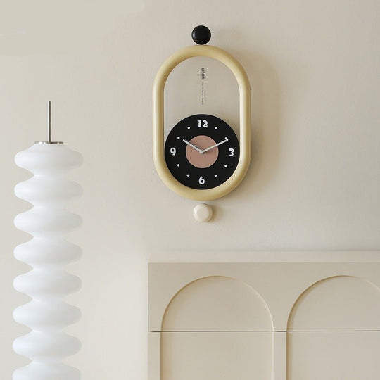 Moderne Wandklok met 3D-Design en Stille Beweging 5