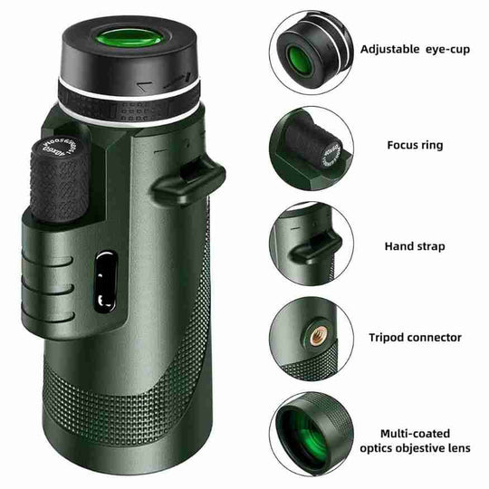 Monoculaire Telescoop 600x Ultra-Zoom voor Avonturiers 6