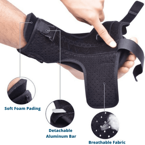 Nachtpositioneringsspalk voor voetondersteuning 4
