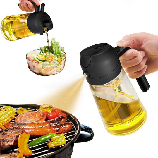 Olijfoliespray en Dispenser 2-in-1 0