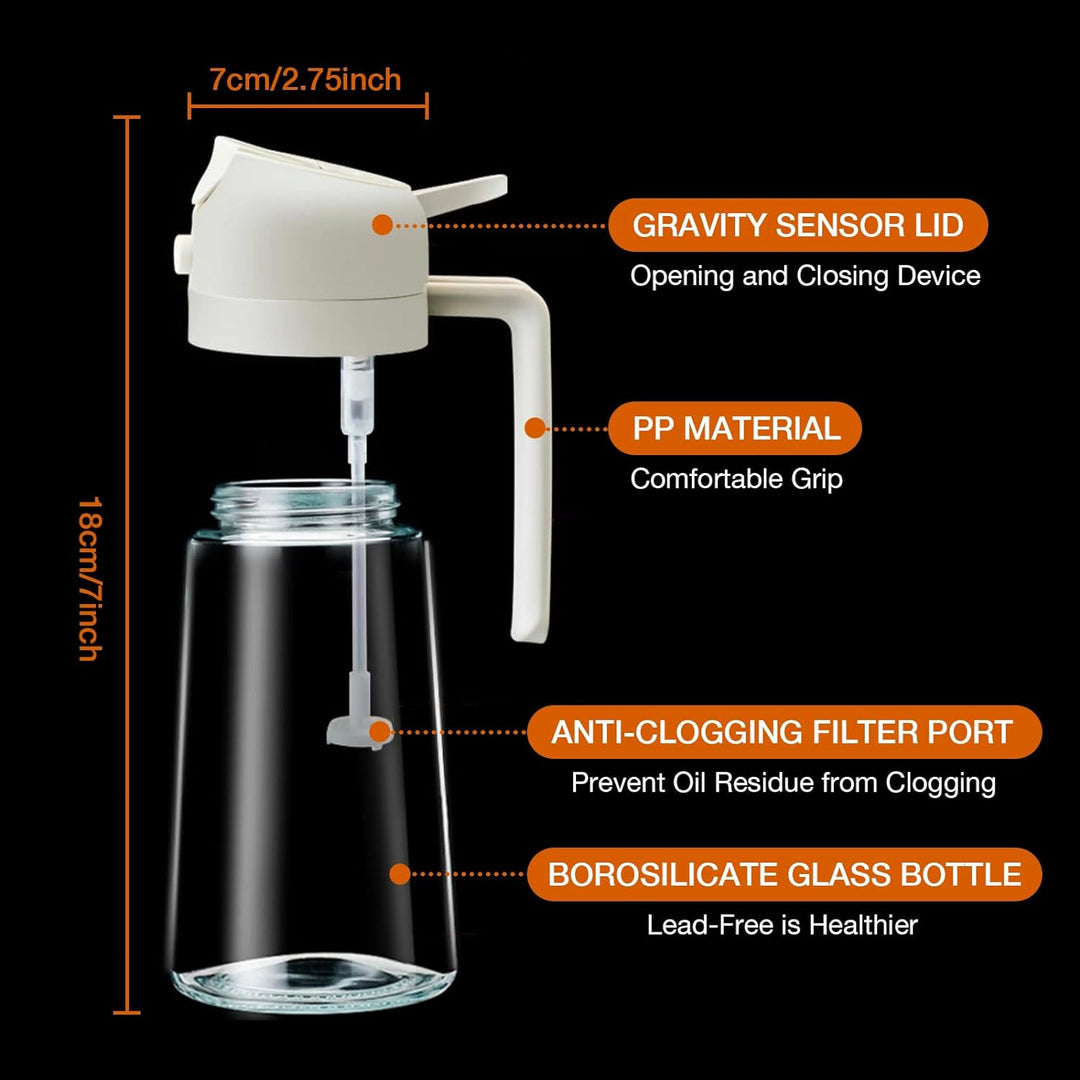 Olijfoliespray en Dispenser 2-in-1 5