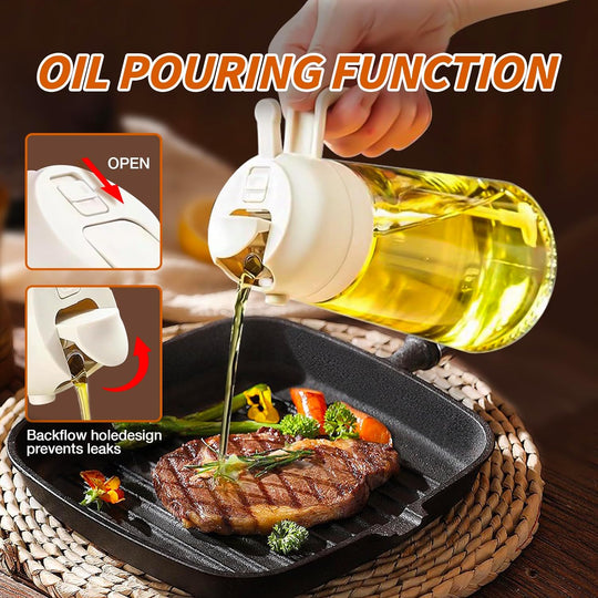 Olijfoliespray en Dispenser 2-in-1 6