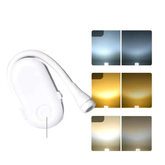 Oplaadbare Boekclip Leeslamp Draagbaar 3