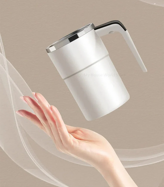 Oplaadbare Zelfroerende Koffiemok Draagbaar 1