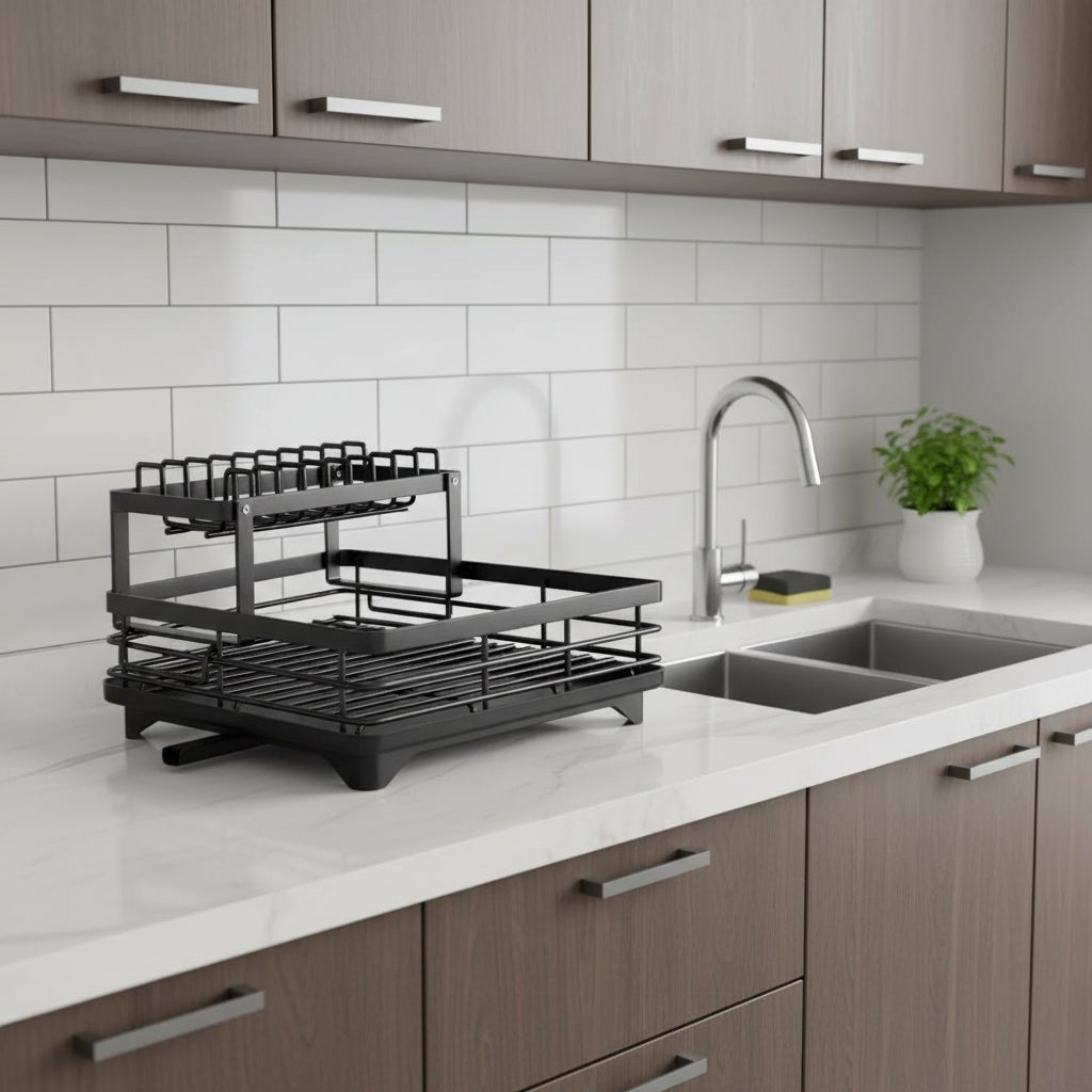 Opvouwbaar Afdruiprek Modern en Ruimtebesparend voor de Keuken 1