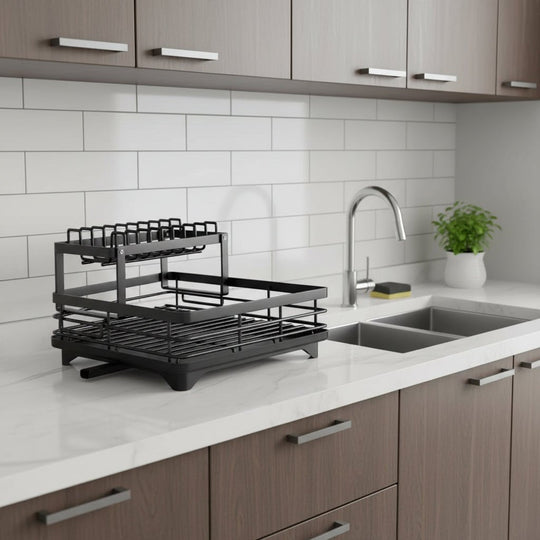 Opvouwbaar Afdruiprek Modern en Ruimtebesparend voor de Keuken 1