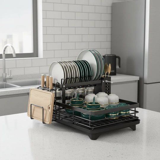 Opvouwbaar Afdruiprek Modern en Ruimtebesparend voor de Keuken 6
