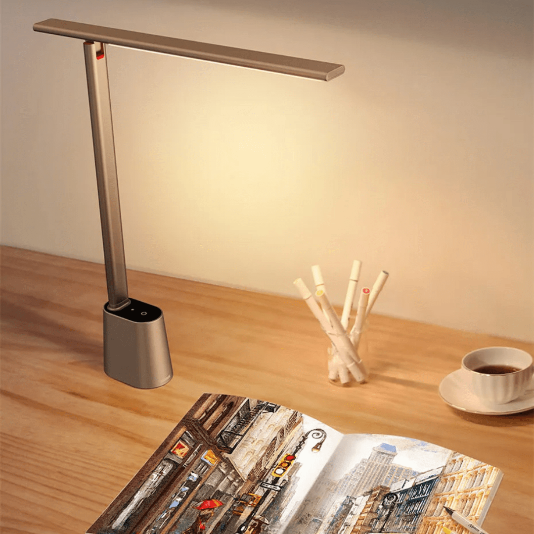 Opvouwbare LED-bureaulamp met Dimbare Functie 2
