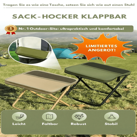 Outdoor Rugzak Stoel 2-in-1 Voor Avonturen 5
