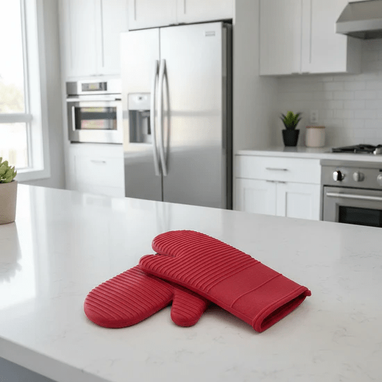 Ovenhandschoenen voor Hittebescherming met Antislip Functie 4