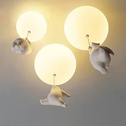 Plafondlamp Beer met Ballon voor Kinderen - Speelse Plafonniere voor Slaapkamer 8
