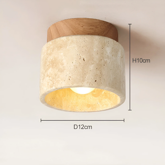 Plafondlamp Japans Design met Rustieke Charme 2