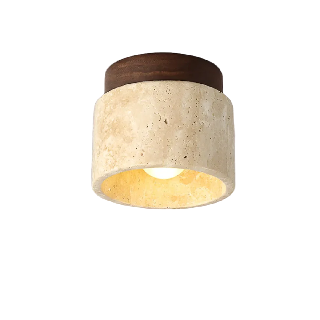 Plafondlamp Japans Design met Rustieke Charme 3