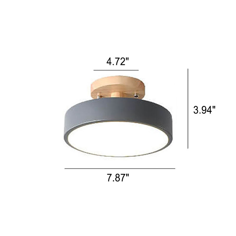 Plafondlamp Ronde Stijl Scandinavisch 10