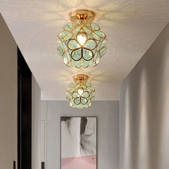 Plafondlamp met Bloemenmotief voor een Speelse Sfeer 0