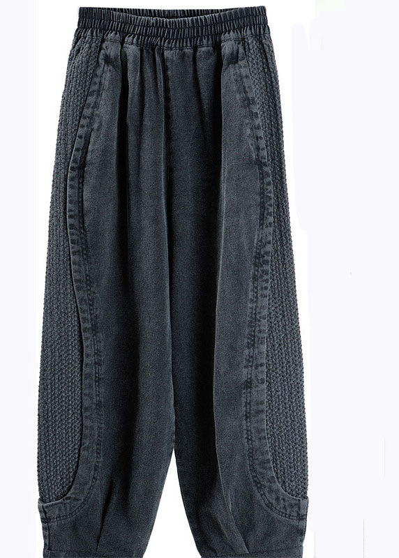 Plus Size Harem Denim Broek met Zakken 4