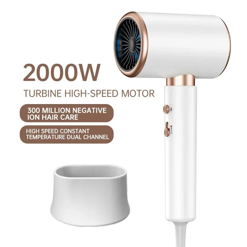 Professionele Föhn 2400W met Ionentechnologie 0