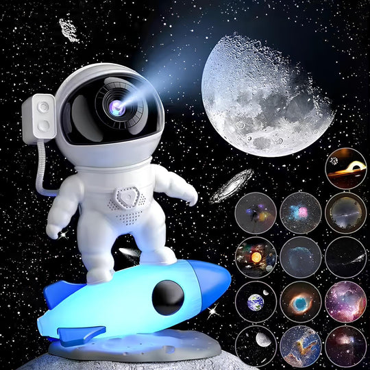Projectorlamp voor Astronauten met Bluetooth Audio 0