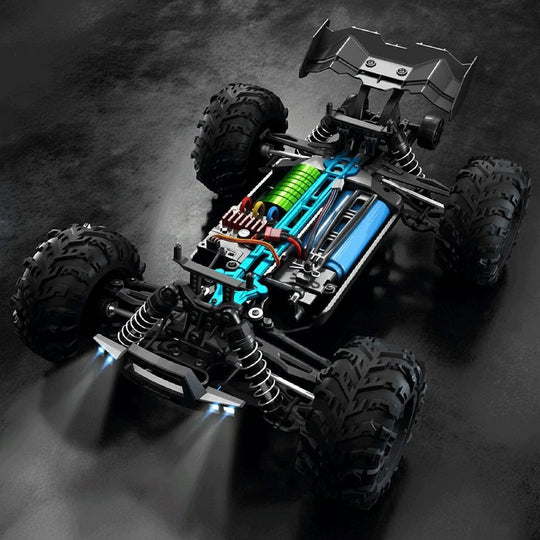 RC Truck 1:16 Vierwielaandrijving met LED-verlichting voor Avontuurlijke Rit 3