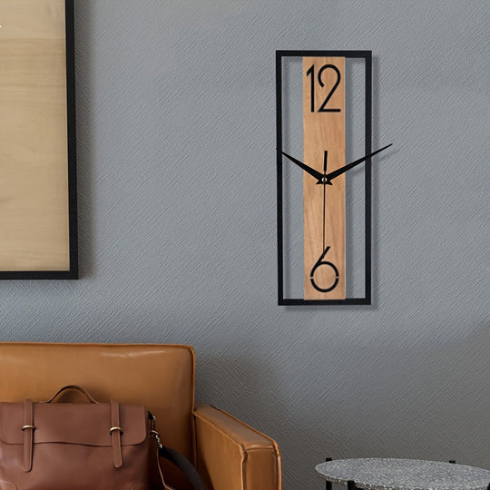 Rechthoekige Wandklok Modern voor Stijlvol Interieur 3