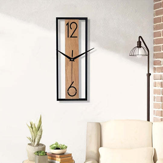 Rechthoekige Wandklok Modern voor Stijlvol Interieur 7
