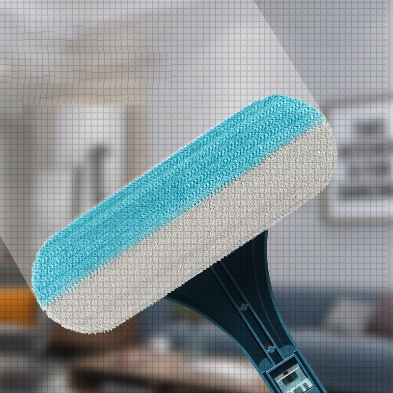 Reinigingshulpmiddel voor ramen met dubbele kop 3
